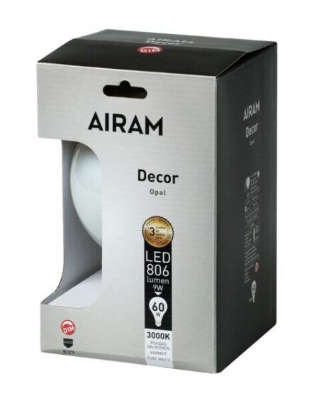 LED DECFG G120 830 806LM E27 DIM OP - Image 2
