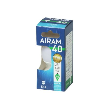 Airam LED P 5,5W/840 E14 pakend