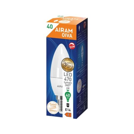 Led Oiva  B40-5W/830 470lm DIM E14 (4713837) - Image 2