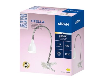 Näpitslamp Stella 3W/830 valge - Image 3